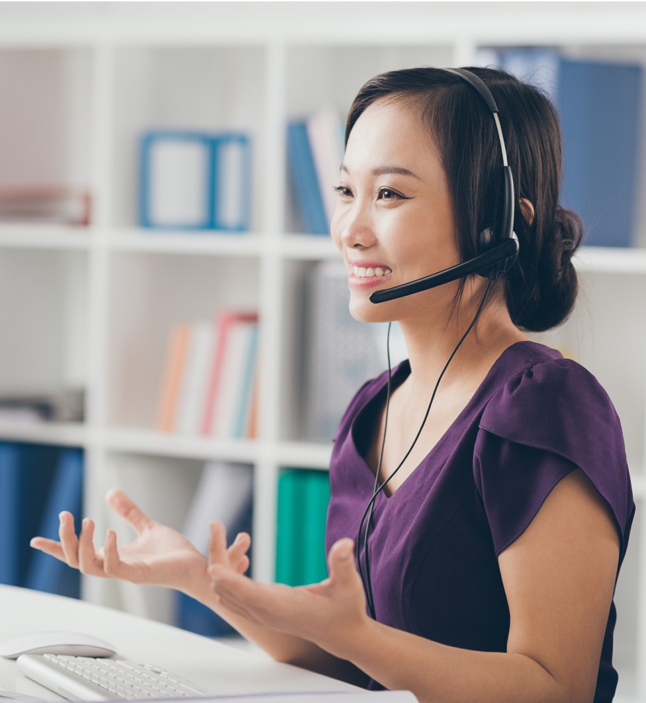 Professional with smartphone - POTS Replacement modern cloud telephony